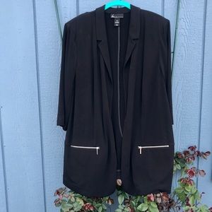 Lane Bryant Open Front Jacket